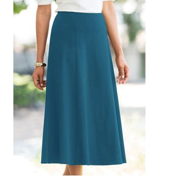 Appleseed's Dresses & Skirts - Appleseed’s Everyday Knit Long Skirt in North Sea NEW